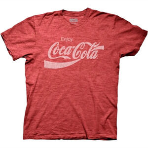 Coca-Cola Vintage Enjoy Coke Logo T-Shirt sz Small NWOT unisex